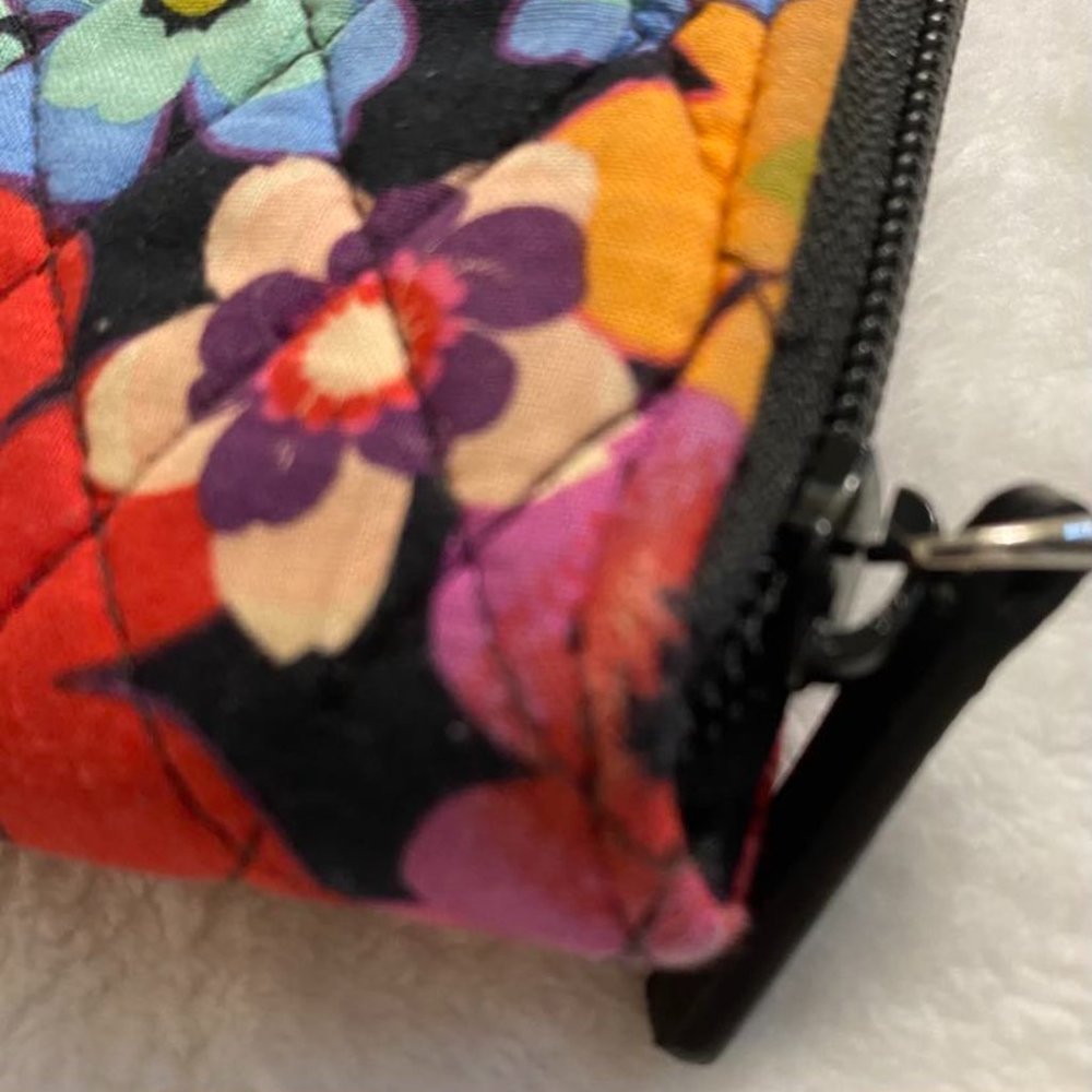 Vera Bradley Floral Fiesta RFID Turnlock (Large) Wallet - Picture 11 of 16
